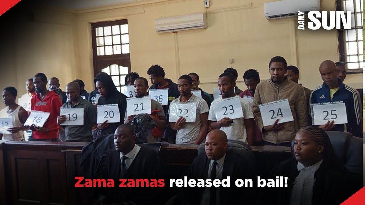 Zama zamas released on bail!