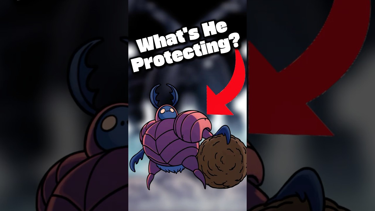 Who Is The Dung Defender In Hollow Knight?  #hollowknight #silksong #shorts