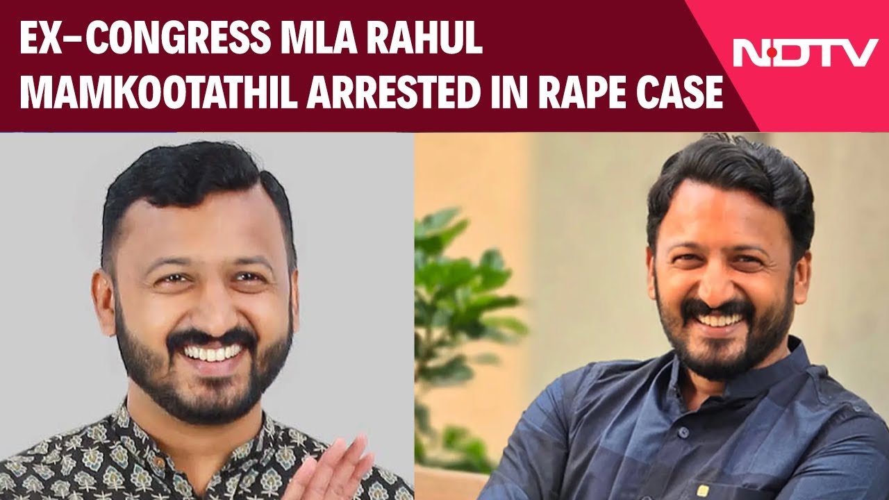 Kerala News | Ex-Congress Palakkad MLA Rahul Mamkootathil Arrested In Rape Case