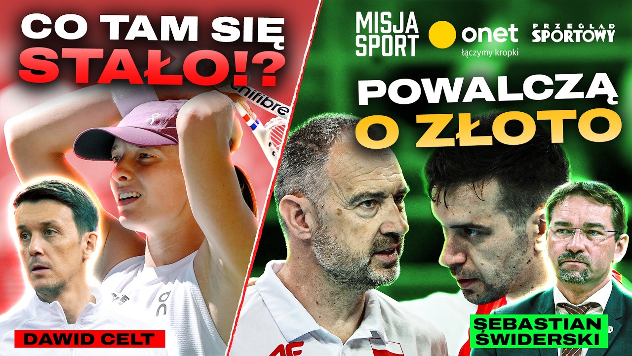 KULISY PORAŻKI IGI ŚWIĄTEK W US OPEN. SIATKARZE ROZPOCZYNAJĄ WYŚCIG O ZŁOTO | MISJA SPORT