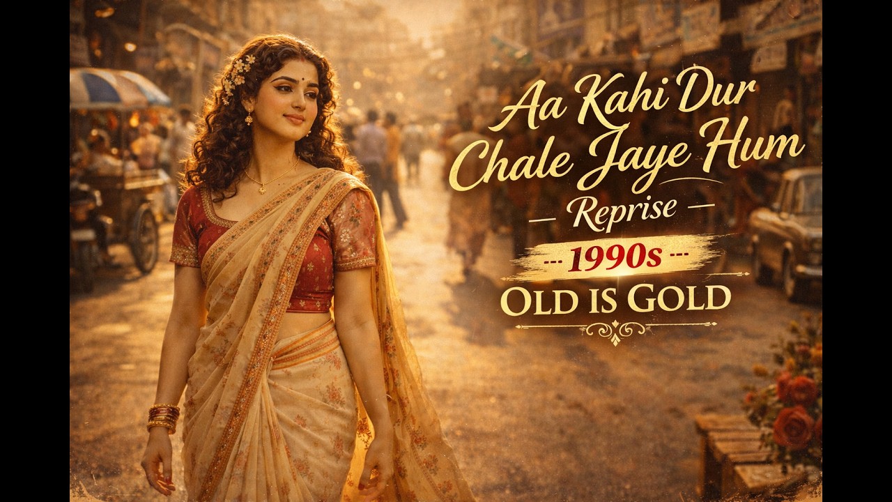 Aa Kahin Dur Chale Jaye Hum Reprise | 90s Old Is Gold 💖 Romantic Bollywood Nostalgia