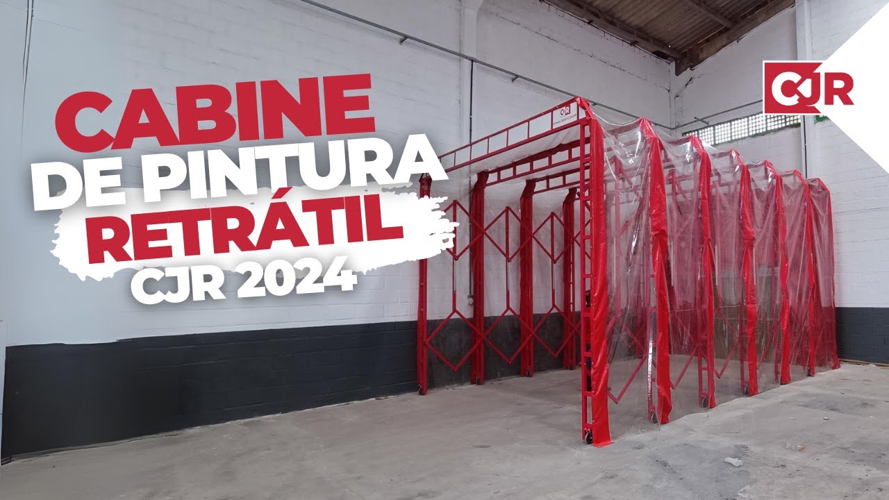 Cabine de Pintura *Retrátil* CJR 2024 (Montagem! 🛠️)