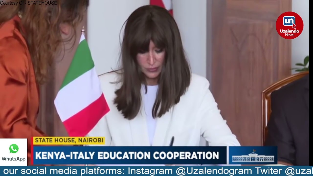 CS Ogamba signs an MoU to strengthen Kenya–Italy cooperation in higher education,training & research