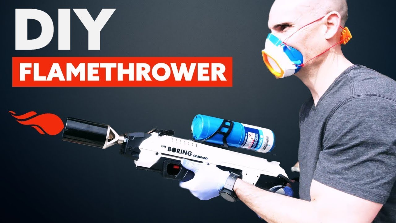 Ignite Your Creativity: Crafting Your Very Own Boring Company Flamethrower!