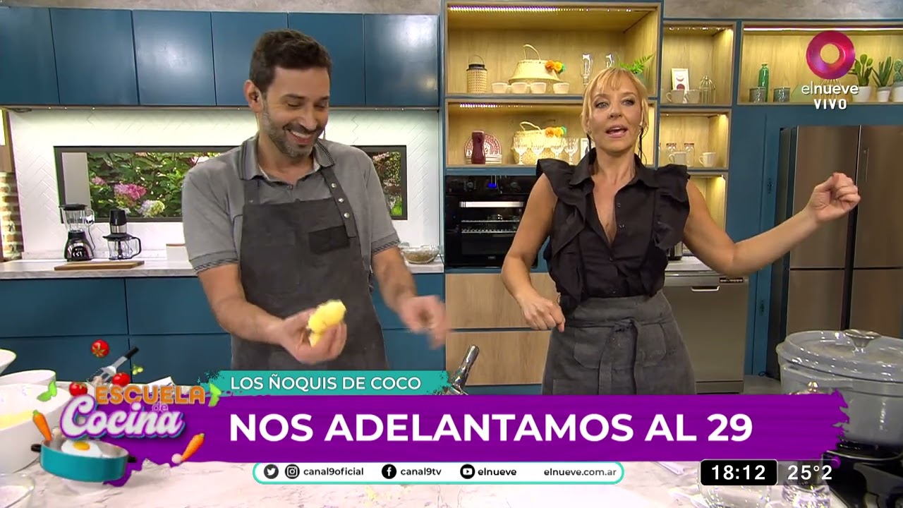 #EscuelaDeCocina I Gnocchi de papa con estofado de pollo