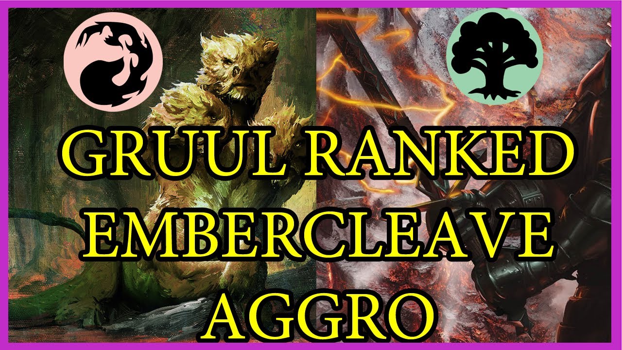 Gruul Embercleave Aggro Deck Guide!! Throne of Eldraine Standard Deck Guide (MTG ARENA)!!
