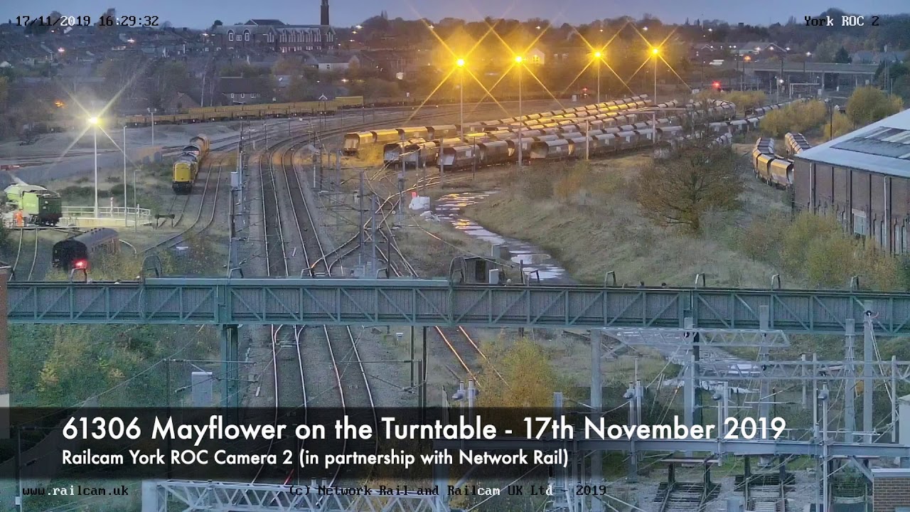 Mayflower on the Turntable - York ROC Camera 2