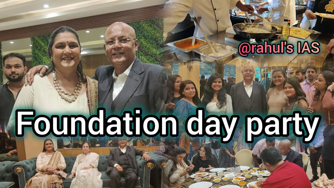 Foundation day party 2024 || Rahuls IAS || big bash party   #rahulias #celebration #rahulsir #viral.