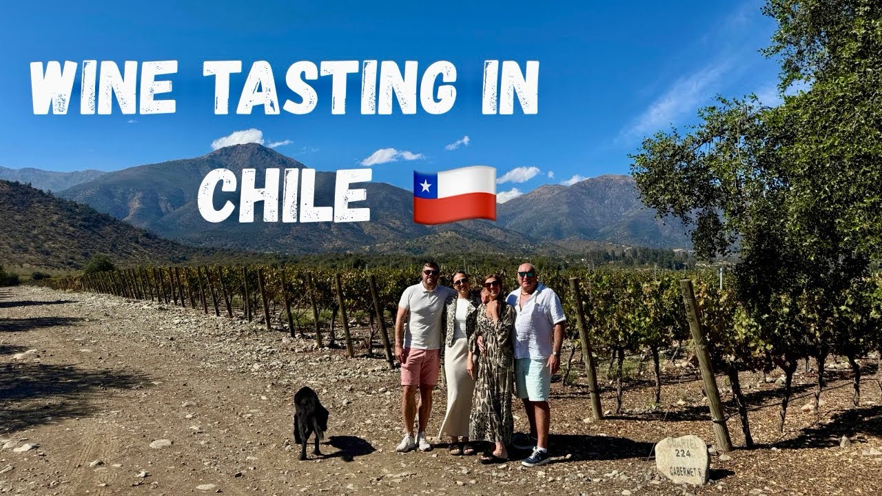 Wine Tasting at Vina Perez Cruz, Maipo Valley, Chile. Probably The Best Wine in The World! 