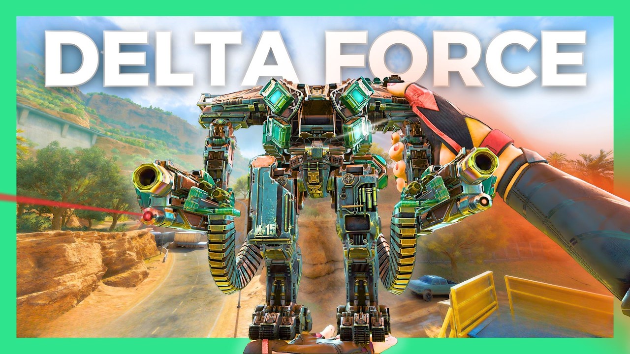 Hunting For Mini Mech! - Delta Force Operations