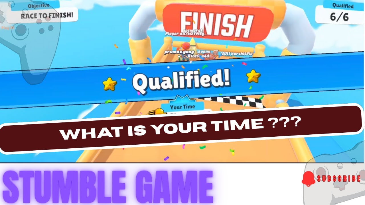 Paint Slash Stage TIME CHALLENGE | Stumble Guys Gameplay