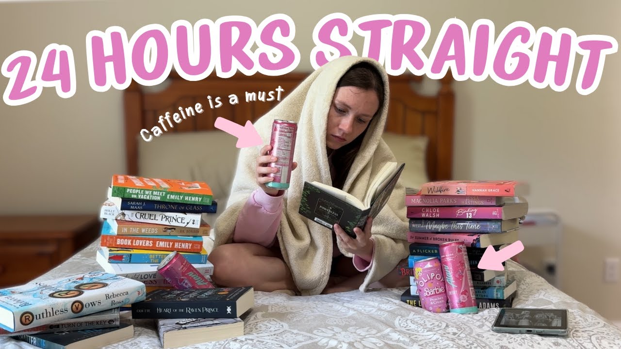 Reading for 24 HOURS straight.. 📚💤 (for the first time!)