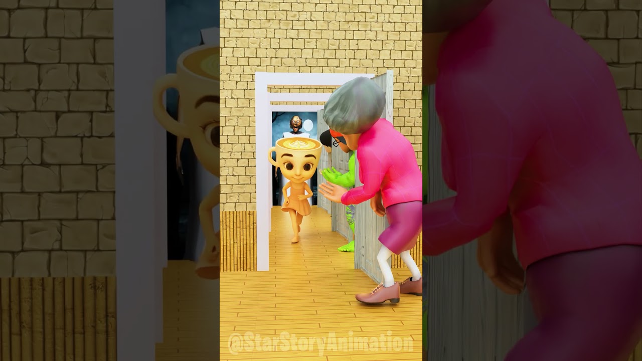Scary Teacher 3D with Nick and Tani Open the Door! 🤣 balerina capuchina Escapes Granny!