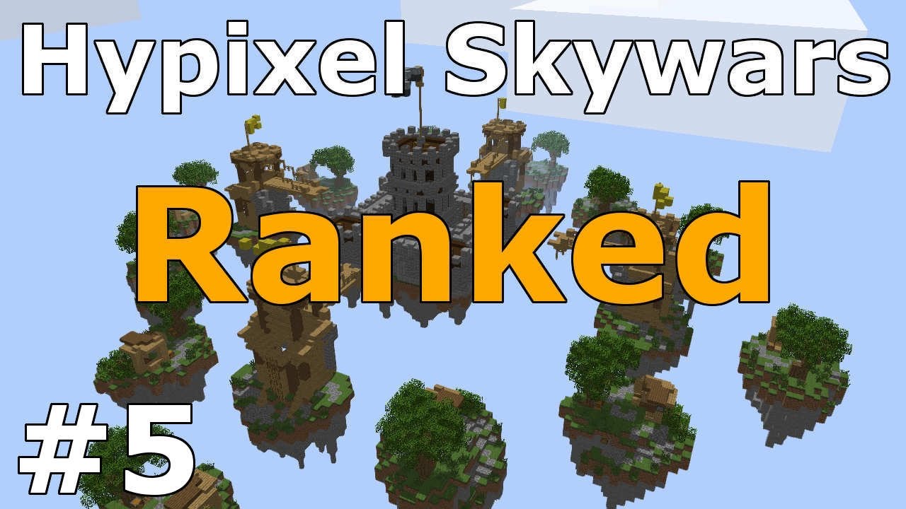 RANKED MODE CUS WHY NOT!?! ~ Ranked Skywars #5