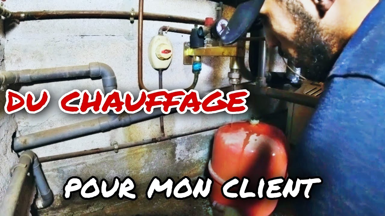 REMPLACEMENT D'UN VASE D'EXPANSION CHAUFFAGE