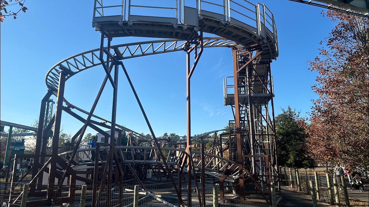 Matterhorn Mining Company Off-Ride Footage 2024, Edaville Family Theme Park (No Copyright)