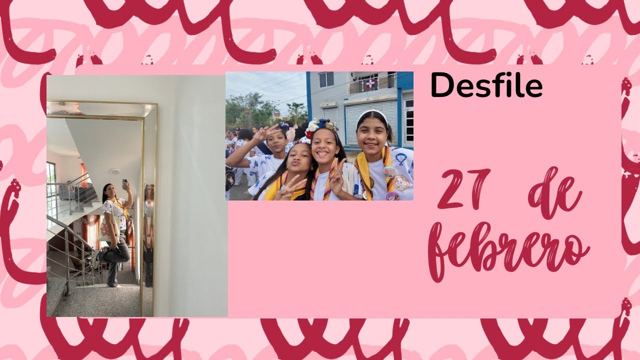 Acompáñame a desfilar el 27 de Febrero 🇩🇴❤️ | Vlog en República Dominicana