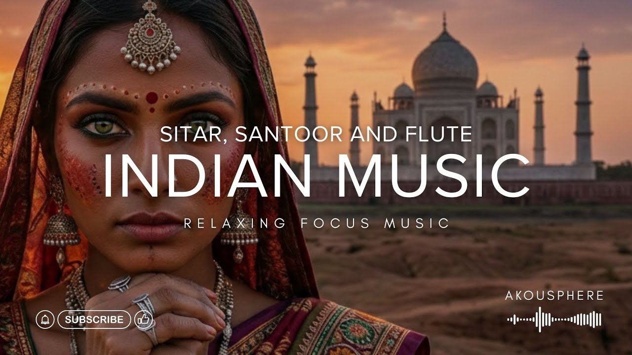 INDIAN FLUTE AND SITURA RELAX MUSIC | Soundscape of traditional instrumental music