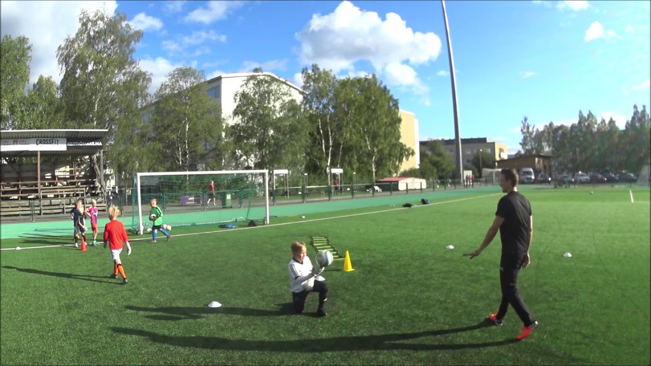 Rops goalkeeper training u10 (handling, collapsing and fun games) 21/08/18