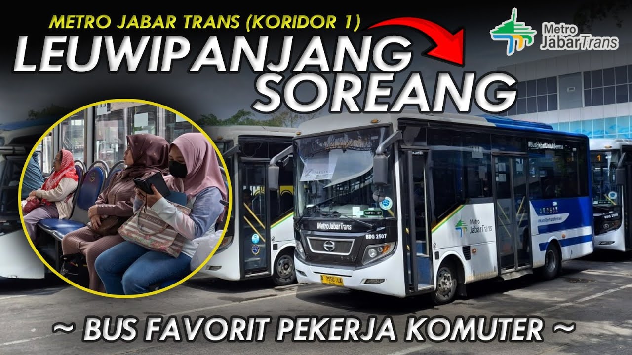 GILAAA, PENUH BANGET⁉️TRIP MJT Leuwipanjang-Soreang, Bus Andalan Para Pekerja