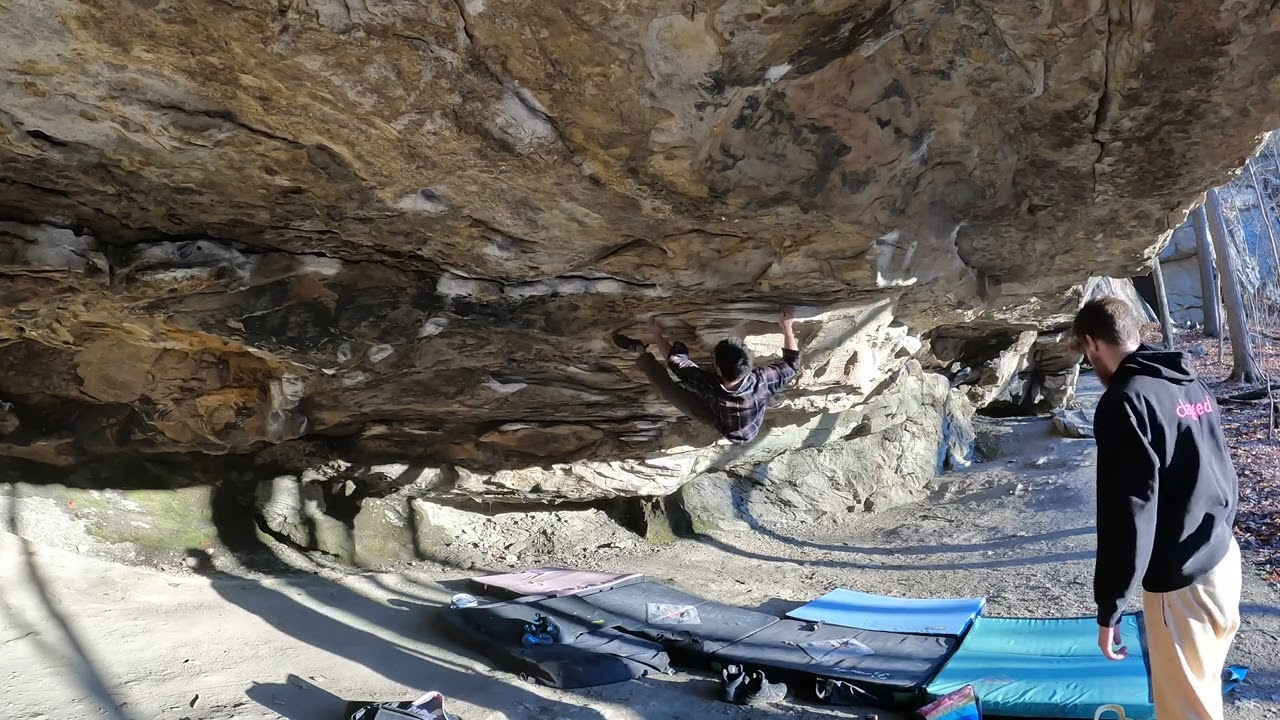Big Momma (V5), (Jon Cheng), New River Gorge (NRG)