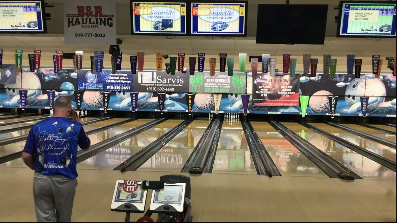 Walter Ray Williams Jr in the step ladder finals of the PBA50 in Aberdeen NC 5-1-24