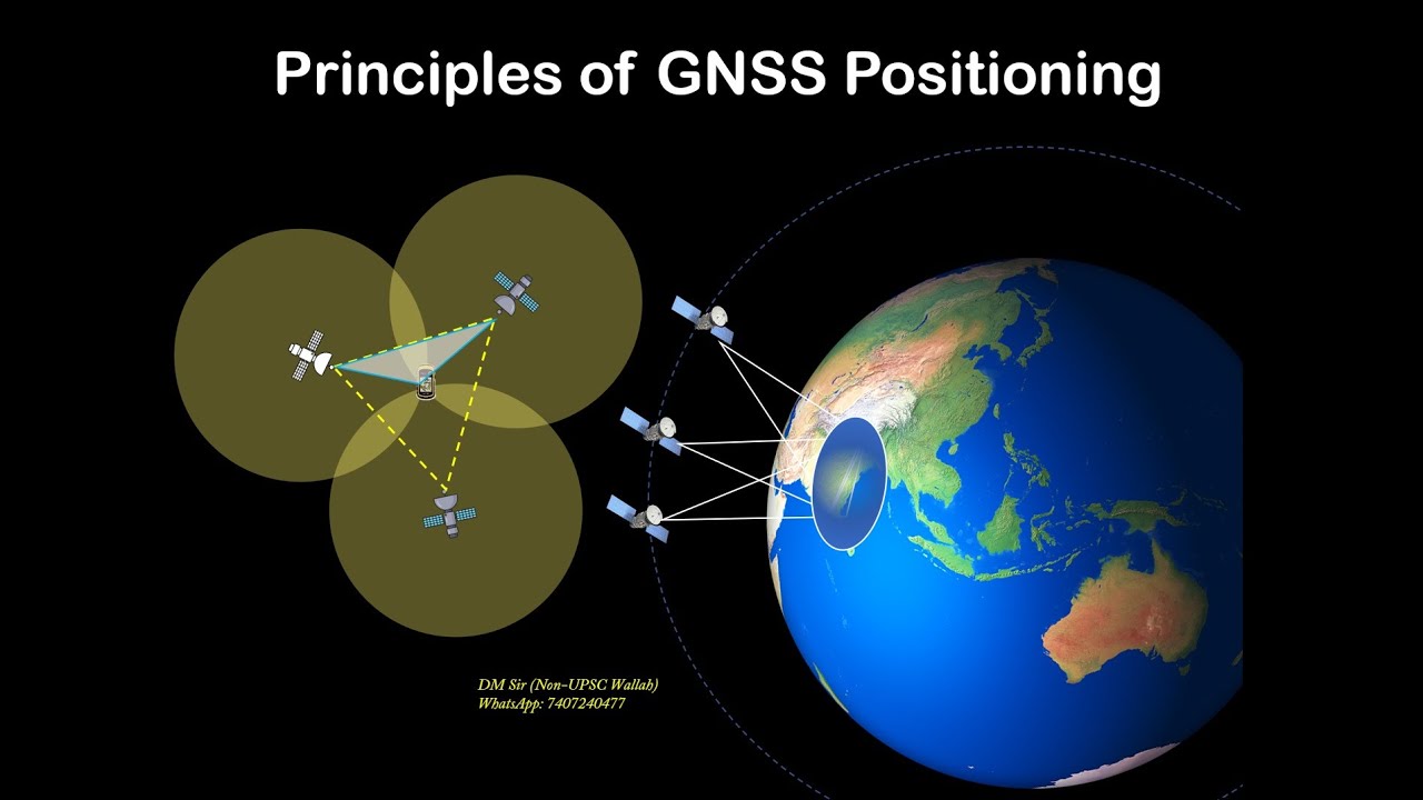Principles of GNSS Positioning || How GPS Work  || Working Principles of GNSS