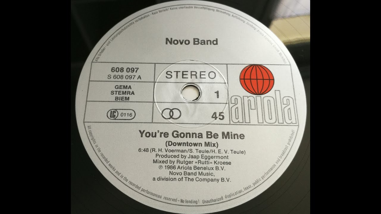 Novo Band - You're Gonna Be Mine (1986) [Electrofunk] HQ