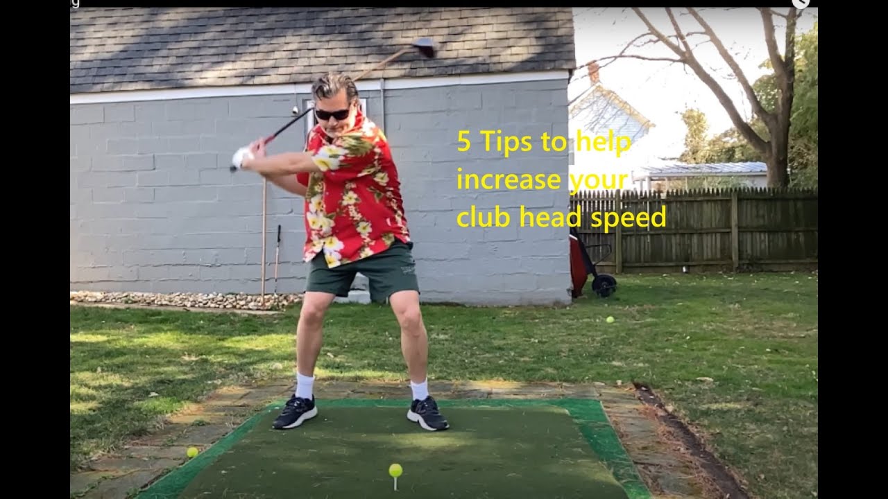 5 Tips to increase club head speed