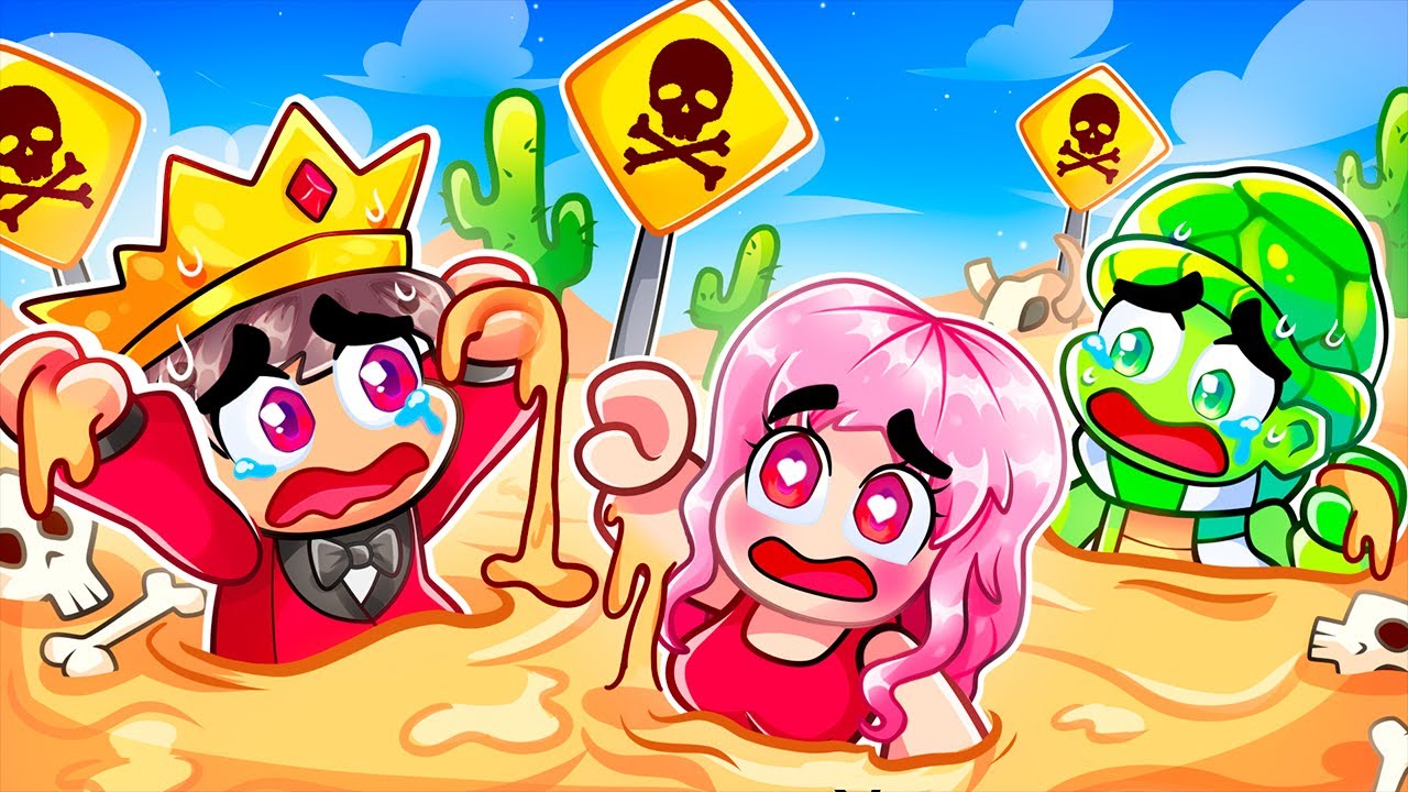 Trapped by QUICKSAND with My CRAZY FAN GIRL!
