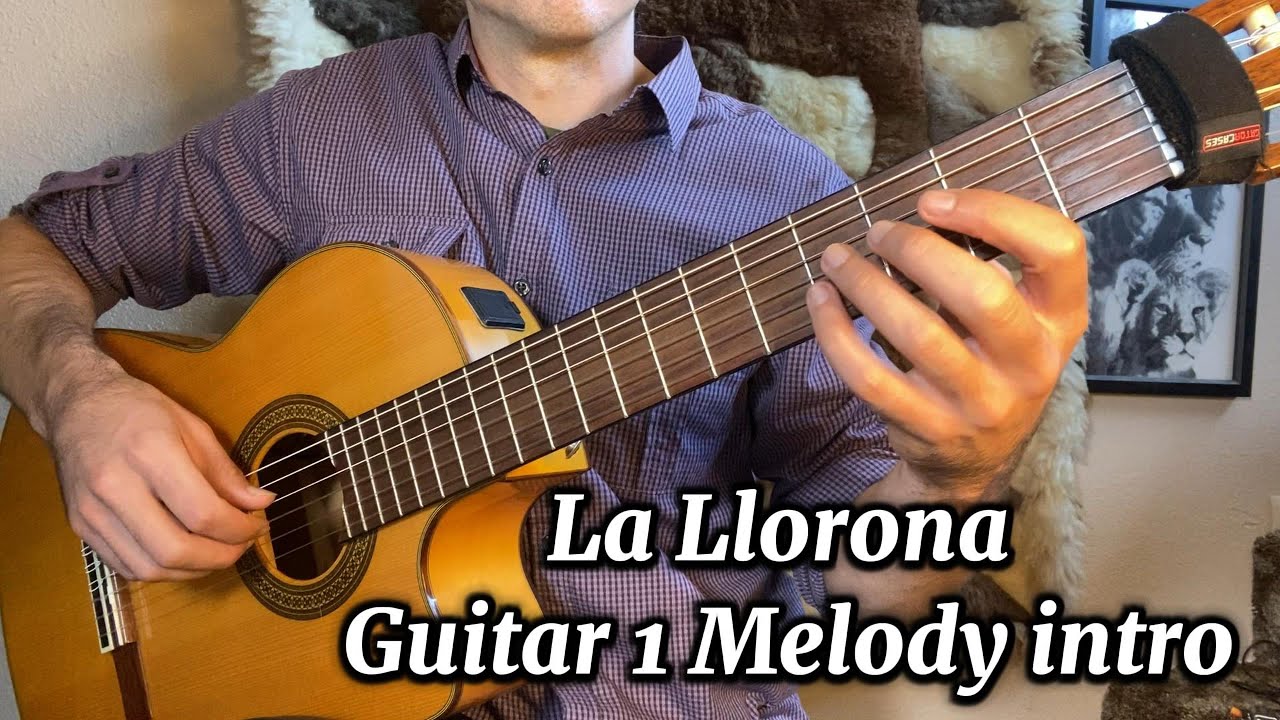 Learn to Play La Llorona - Angela Aguilar 🎶  Guitar 1 Melody Intro Tutorial