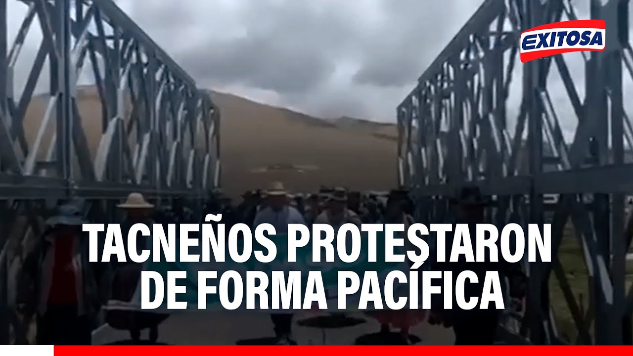 🔴🔵 Tacna: Ciudadanos alzaron su voz y exigieron el cierre del Penal de Challapalca