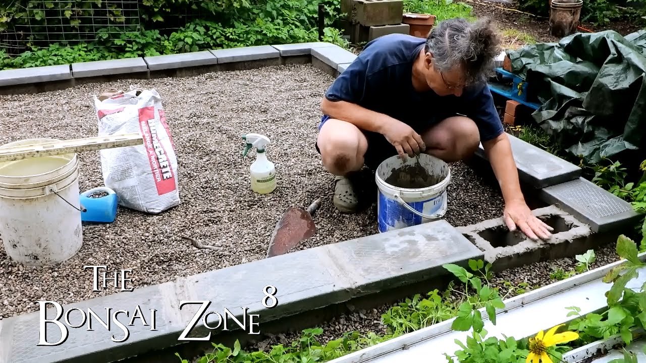 Foundation Work On the Glass Greenhouse, The Bonsai Zone, Sept 2021