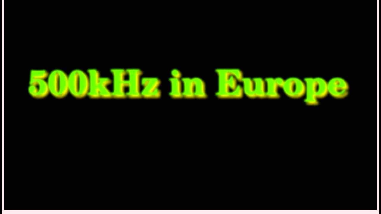 500kHz nocą