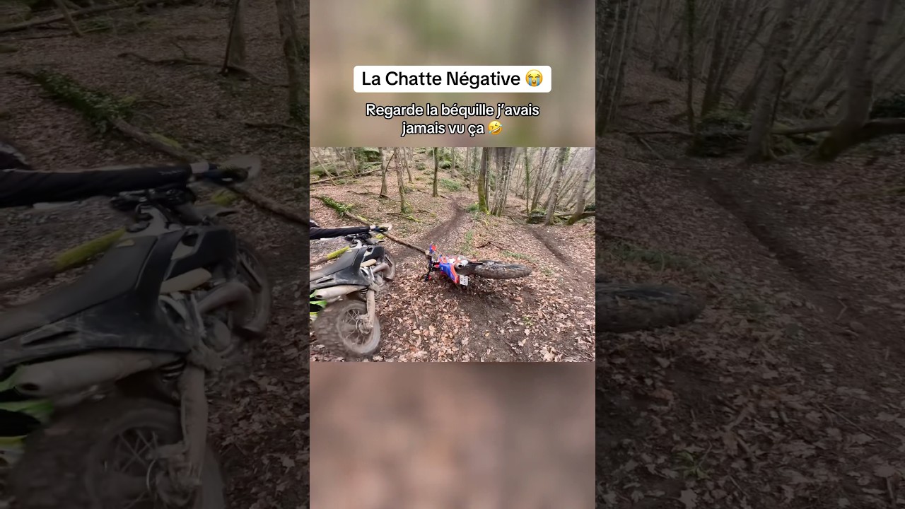 La chute annon&ccedil;ait la couleur 😭 #motard #enduro #hardenduro #motocross