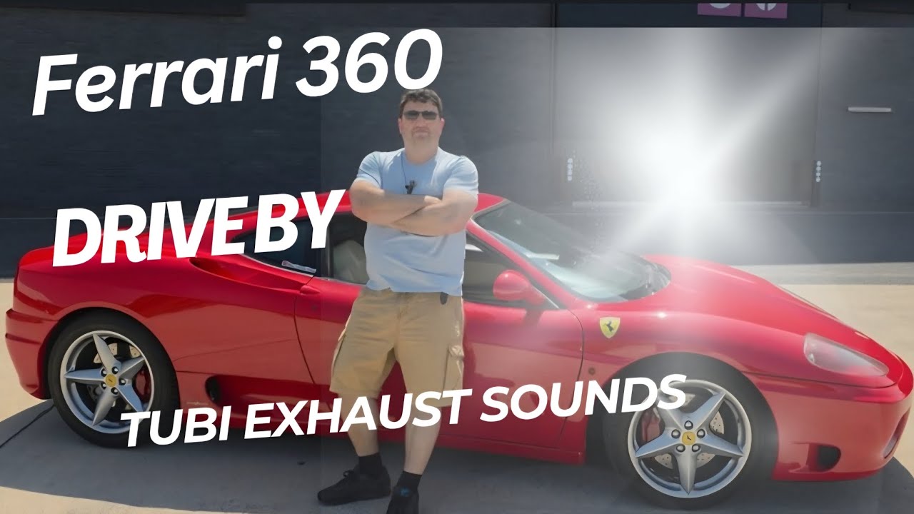 Awesome sounds of the Ferrari 360 "Tubi Exhaust"