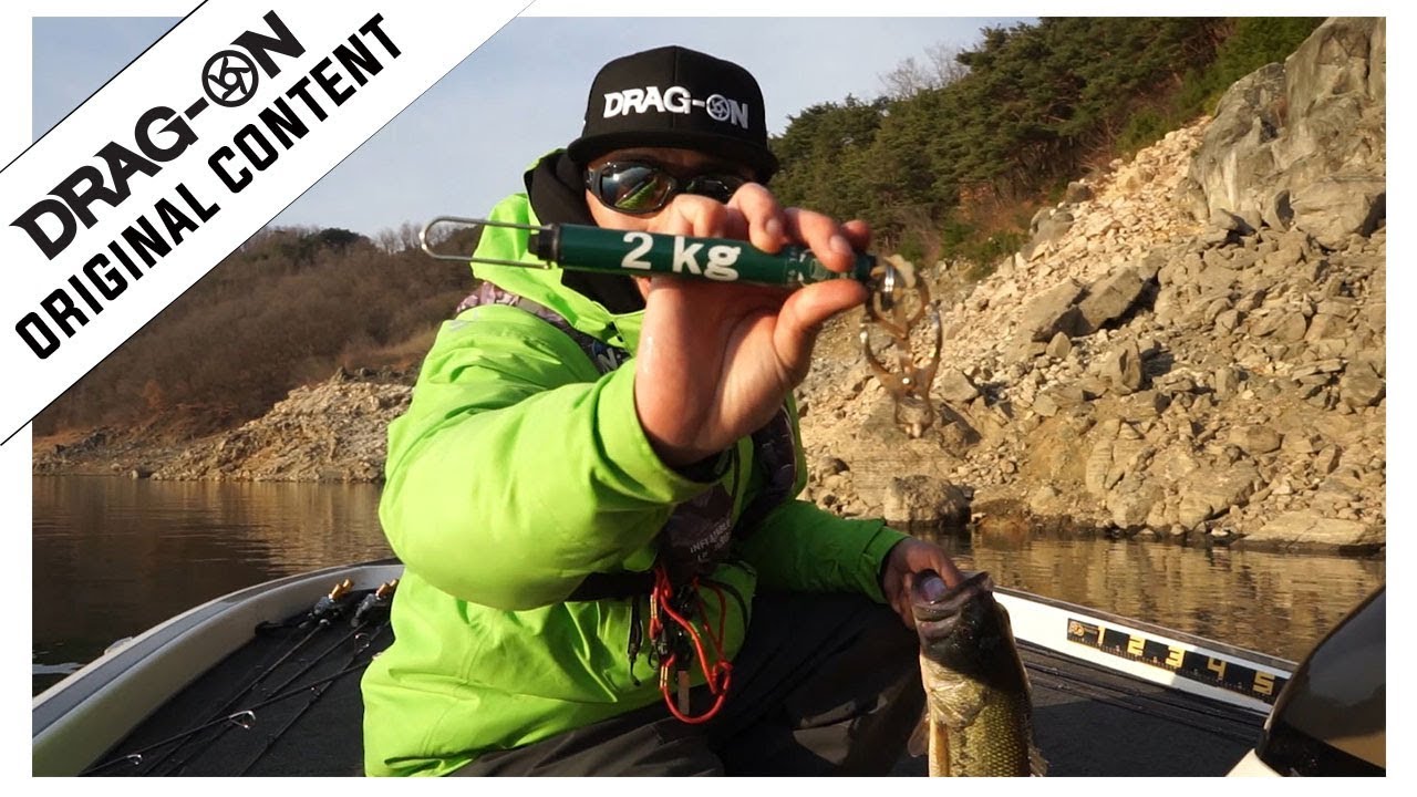 DRGN_TV 혹한기 안동댐, 다미끼리그로 런커배스를 노린다! 박찬주