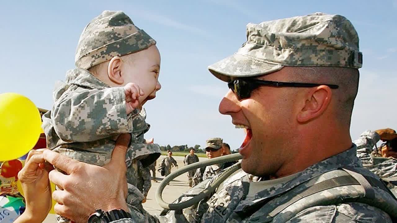 Precious Moments - Adorable Babies's Reaction Daddy Comes Home - Funny Baby Videos