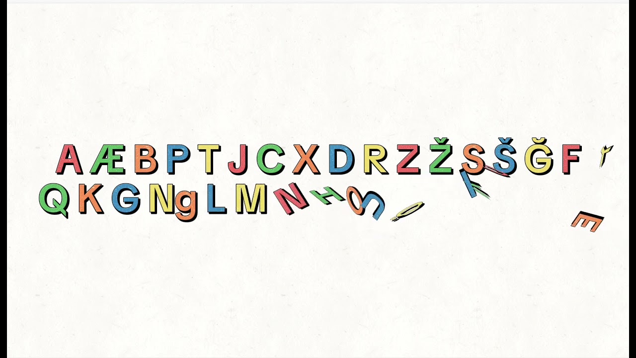 Uyghur Latin Alphabet Song