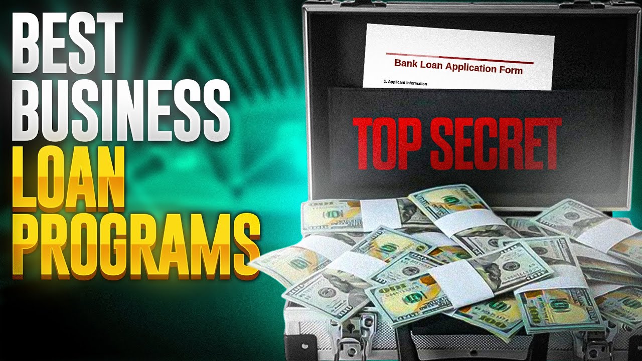 Top 3 Secret Business Loan Programs (that YOU can apply for)