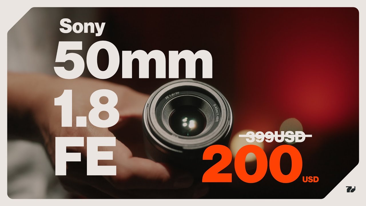 El lente más económico para tu cámara Full Frame 📷 Sony 50mm 1.8 FE