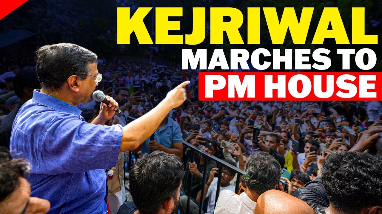 LIVE | After CJP Protest, Arvind Kejriwal Marches To PM Modi's Residence Over E20 Petrol Row