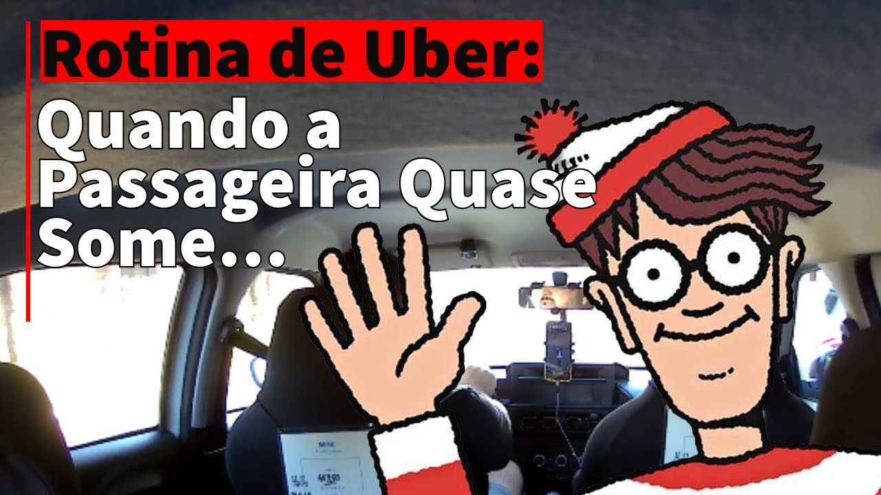 Rotina de @Uber: Quando a Passageira Quase Some&hellip; &mdash; Vlog #15