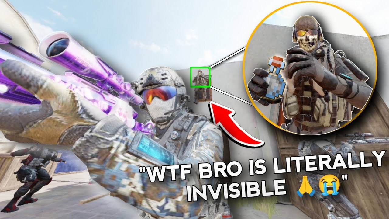 I DRINK an INVISIBILITY POTION in CODM (SECRET NINJA SPOT!?)