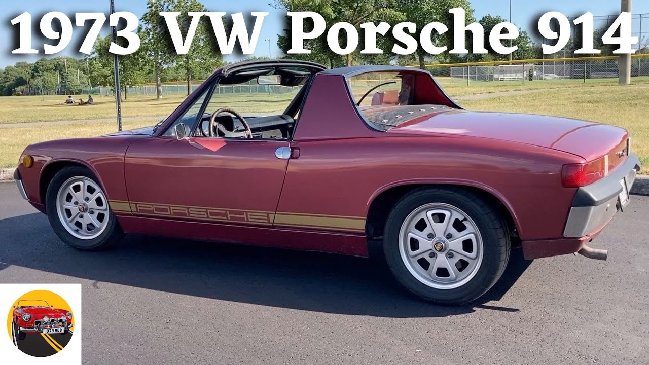 1973 VW Porsche 914 – Mid-Engined Sports-car!
