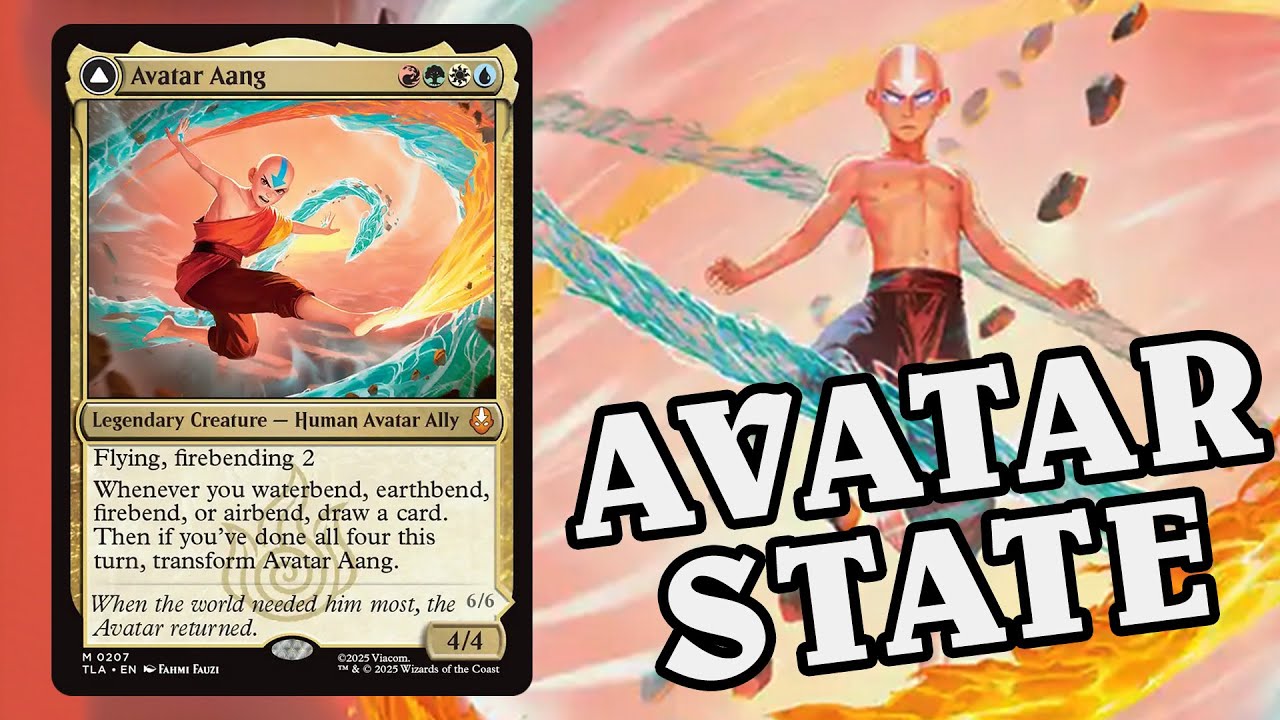 Avatar Aang 5-Color Ally Deck Tech | MASTER ALL 4 ELEMENTS in COMMANDER! 🌊⛰️🔥💨 #MTG #EDH #Commander