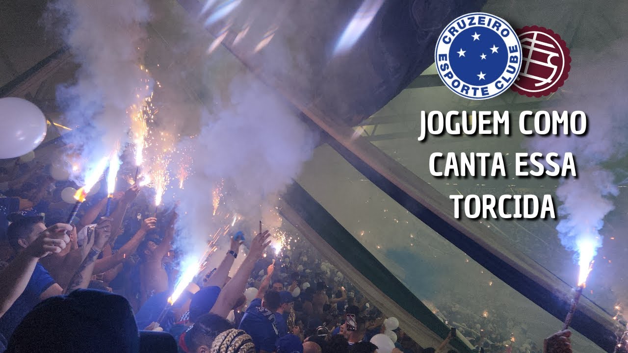 ESPETÁCULO NA ARQUIBANCADA, DESASTRE EM CAMPO - CRUZEIRO X LANÚS