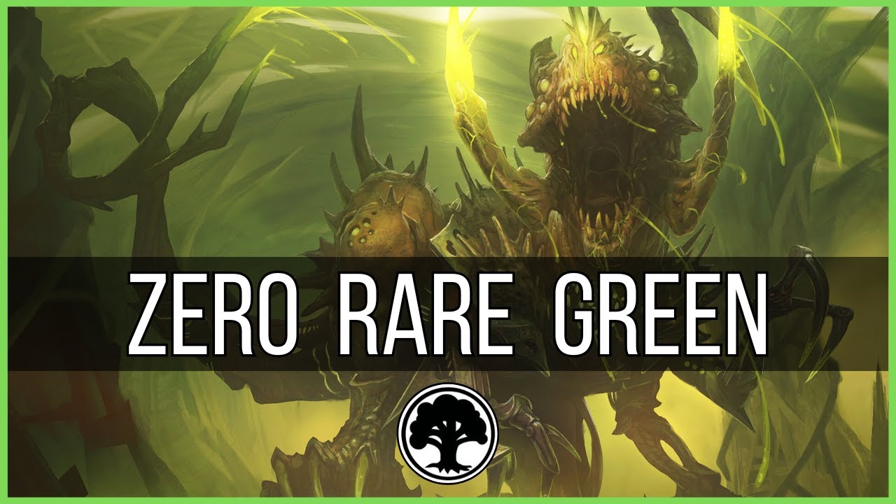 Zero Rare | Mono Green Toxic & Deathtouch | Artisan Standard Budget Deck | MTG Arena