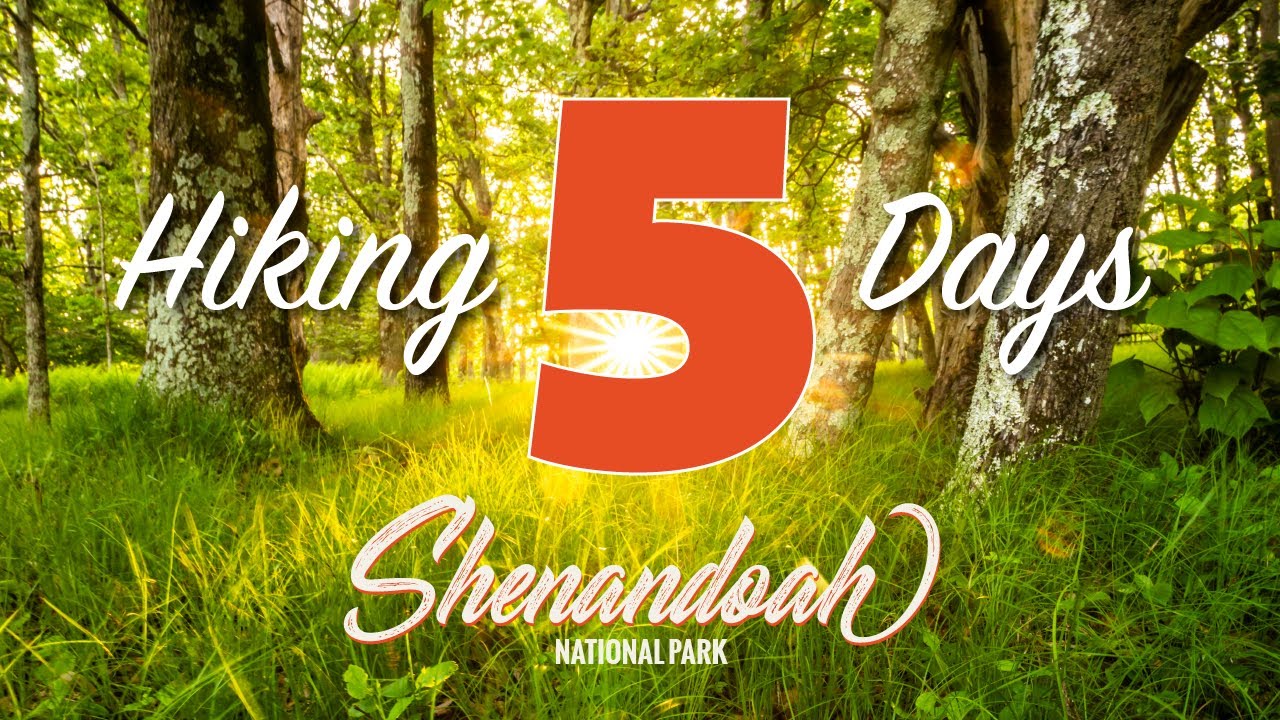 Five Days of Hiking in Shenandoah National Park