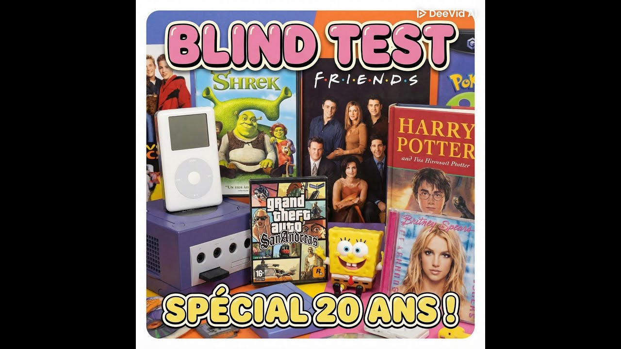 Ravivez des souvenirs avec ce BlindTest spécial il y a 20 ans !